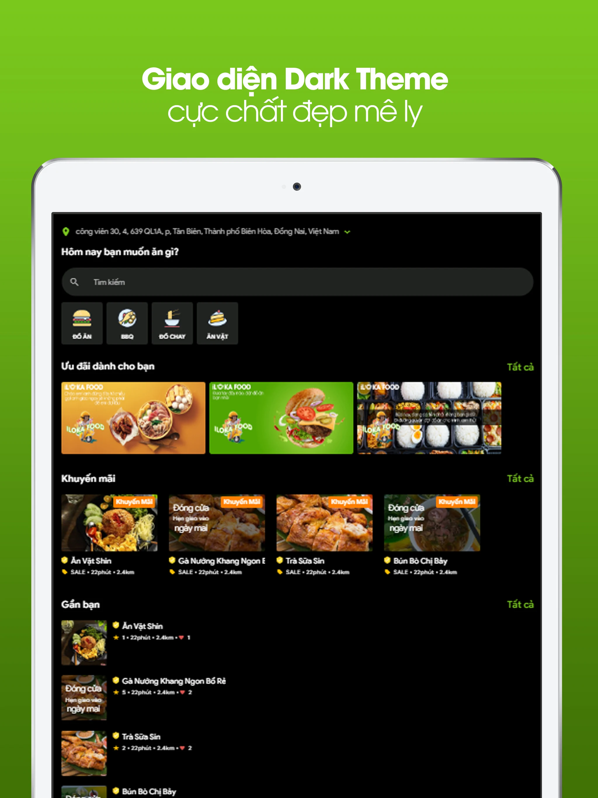 iLoka Food - Ứng dụng đặt món screenshot