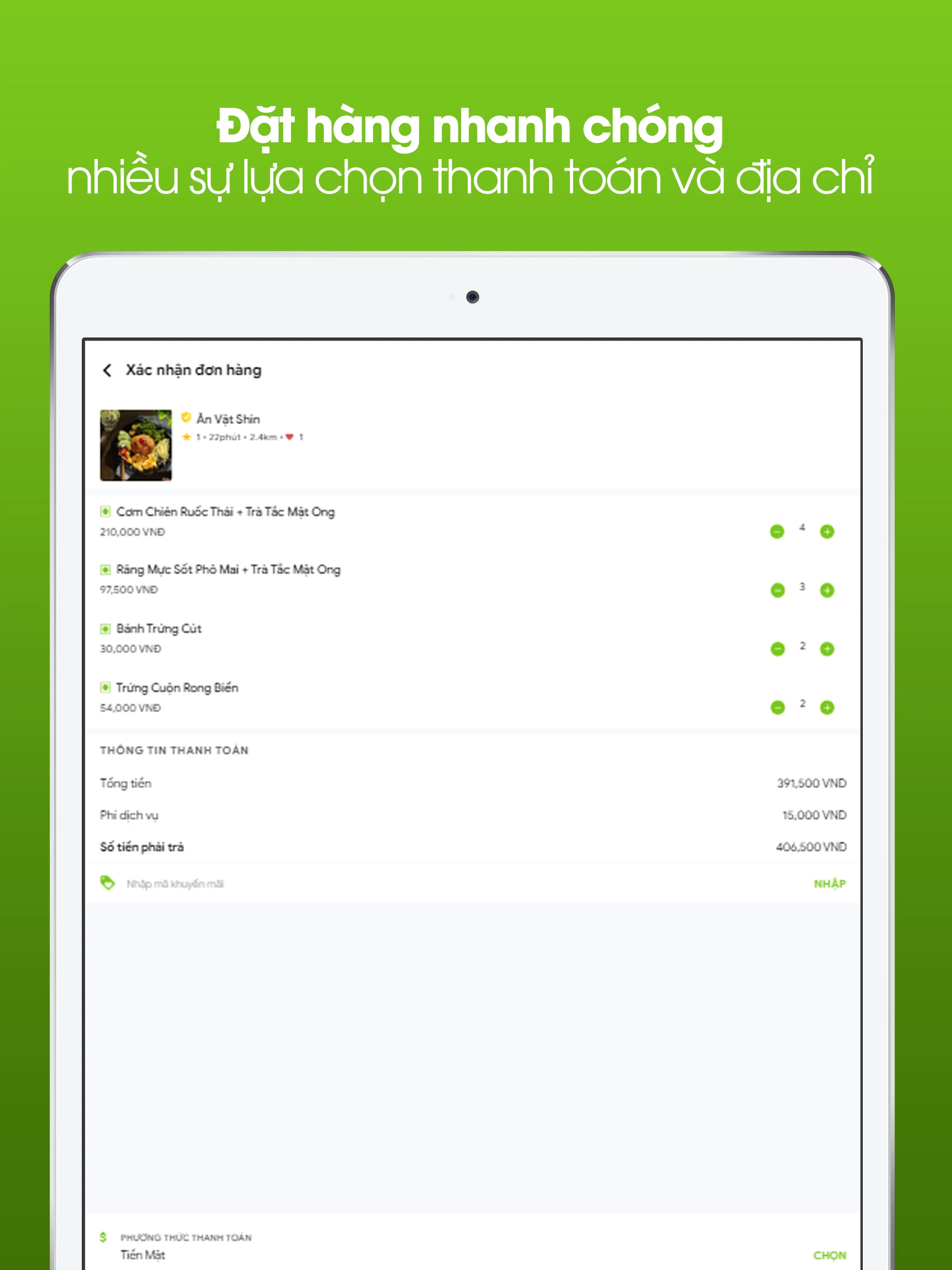 iLoka Food - Ứng dụng đặt món screenshot